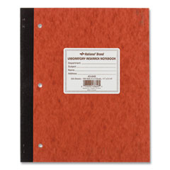 Duplicate Laboratory Notebooks, Stitched Binding, Quadrille Rule (4 sq/in), Brown Cover, (200) 11 x 9.25 Sheets