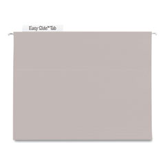 TUFF Extra Capacity Hanging File Folders with Easy Slide Tabs, 4