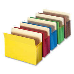 Colored File Pockets, 5.25