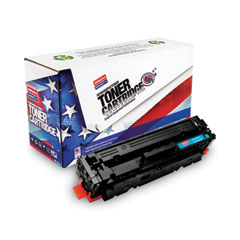 Remanufactured Cf411x (410x) High-Yield Toner, 5,000 Page-Yield, Cyan