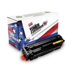 Remanufactured Cf412x (410x) High-Yield Toner, 5,000 Page-Yield, Yellow