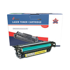 Remanufactured CF032A (646A) Toner, 12,500 Page-Yield, Yellow