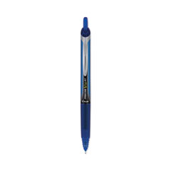 Precise V10rt Roller Ball Pen, Retractable, Bold 1 Mm, Blue Ink, Blue Barrel, Dozen