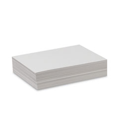 White Drawing Paper, 47 lb Text Weight, 12 x 18, Pure White, 500/Ream