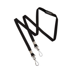 SKILCRAFT Face Mask Lanyard, Metal J-Hook Fastener, 36