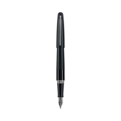 Mr. Metropolitan Collection Fountain Pen, Medium 1 Mm, Black Ink, Black