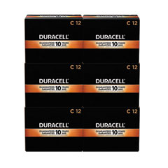 Coppertop Alkaline C Batteries, 72/carton