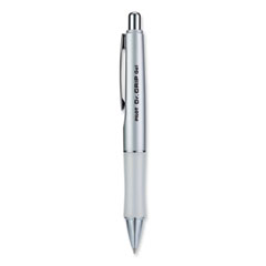 Dr. Grip Limited Gel Pen, Retractable, Fine 0.7 Mm, Black Ink, Platinum Barrel