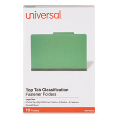 Bright Colored Pressboard Classification Folders, 2