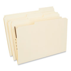 Reinforced Top Tab Fastener Folders, 0.75