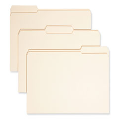 Expandable Heavyweight File Folders, 1/3-Cut Tabs: Assorted, Letter Size, 1.5