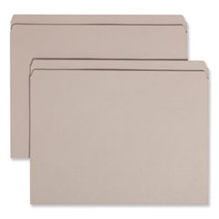 Reinforced Top Tab Colored File Folders, Straight Tabs, Letter Size, 0.75