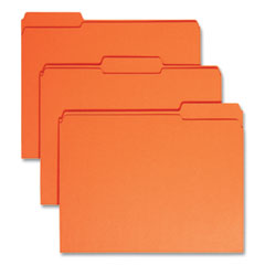 Reinforced Top Tab Colored File Folders, 1/3-Cut Tabs: Assorted, Letter Size, 0.75