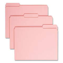 Reinforced Top Tab Colored File Folders, 1/3-Cut Tabs: Assorted, Letter Size, 0.75