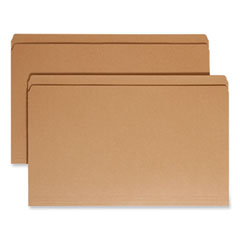 Heavyweight Kraft File Folder, Straight Tabs, Legal Size, 0.75