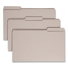 Reinforced Top Tab Colored File Folders, 1/3-Cut Tabs: Assorted, Legal Size, 0.75