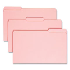 Reinforced Top Tab Colored File Folders, 1/3-Cut Tabs: Assorted, Legal Size, 0.75