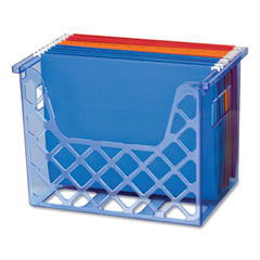 Blue Glacier Desktop File Organizer, 1 Section, Letter-Size, 8.63