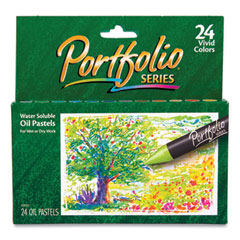 Portfolio Series Oil Pastels, 24 Assorted Colors, 24/pack