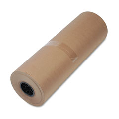 High-Volume Mediumweight Wrapping Paper Roll, 40 lb Wrapping Weight Stock, 24