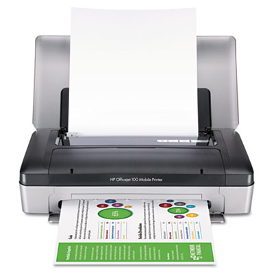 Mobile Bluetooth Printer on Officejet 100 Mobile Inkjet Printer  Bluetooth Enabled By Hp Hewcn551a