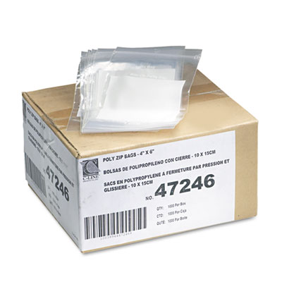 Small Clear Bags on Write On Recloseable Small Parts Bags  Poly  4 X 6  Clear  1000 Carton