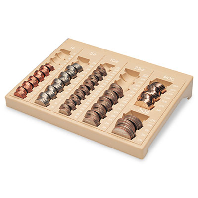 coin counting trays