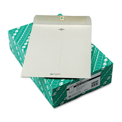 Reusable Envelopes on Clasp Envelope 10 X 13 28lb Executive Gray 100 Box Reusable Envelope