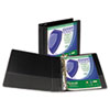 Samsill(R) Clean Touch(TM) Locking Round Ring View Binder Protected with an Antimicrobial Additive