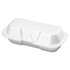 Genpak(R) Hinged-Lid Foam Carryout Containers