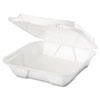 Genpak(R) Snap It(TM) Hinged-Lid Foam Food Container