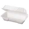 Genpak(R) Hinged-Lid Foam Carryout Containers