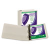 Samsill(R) Clean Touch(TM) Locking Round Ring View Binder Protected with an Antimicrobial Additive