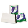 Samsill(R) Clean Touch(TM) Locking D-Ring View Binder Protected with an Antimicrobial Additive