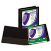 Samsill(R) Clean Touch(TM) Locking Round Ring View Binder Protected with an Antimicrobial Additive