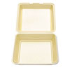 Dispoz-o Enviroware(TM) Hinged Foam Containers