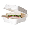 Eco-Products(R) Bagasse Hinged Clamshell Containers