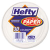 Hefty(R) Compostable Sugarcane Super Strong Paper Dinnerware