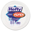 Hefty(R) Compostable Sugarcane Super Strong Paper Dinnerware