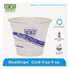 Eco-Products(R) BlueStripe(TM) Recycled Content Clear Plastic Cold Drink Cups