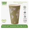 Eco-Products(R) World Art(TM) Insulated Hot Cups