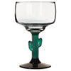 Libbey Cactus Margarita Glasses