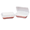 Genpak(R) Hinged-Lid Foam Carryout Containers