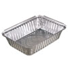 Pactiv Oblong Aluminum Food Pans