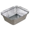 Pactiv Oblong Aluminum Food Pans