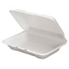 Genpak(R) Hinged-Lid Foam Carryout Containers