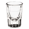 Libbey Whiskey Service Fluted Glasses