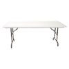 Alera(R) Blow Molded Resin Top Folding Table