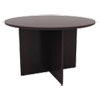 Alera(R) Valencia(TM) Series Round Conference Tables with Straight Leg Base