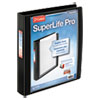 Cardinal(R) SuperLife(TM) Pro Easy Open(R) ClearVue(TM) Locking Slant-D(R) Ring Binder